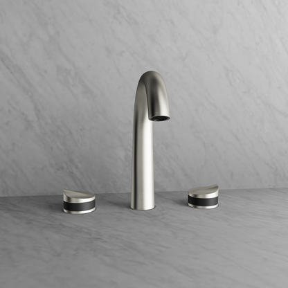 Baril 8" c/c lavatory faucet, drain included
