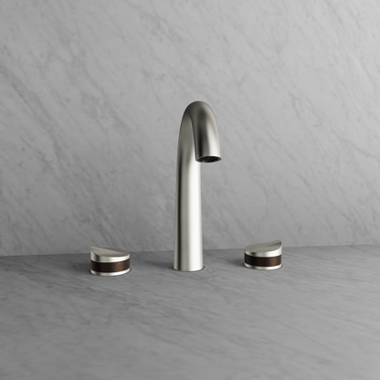 Baril 8" c/c lavatory faucet, drain included