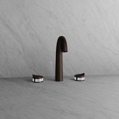Baril 8" c/c lavatory faucet, drain included