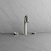 Baril 8" c/c lavatory faucet, drain included