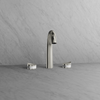 Baril 8" c/c lavatory faucet, drain included