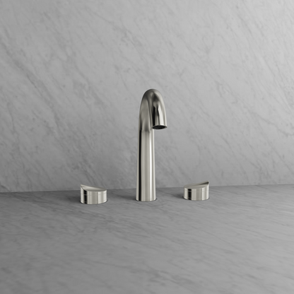 Baril 8" c/c lavatory faucet, drain included