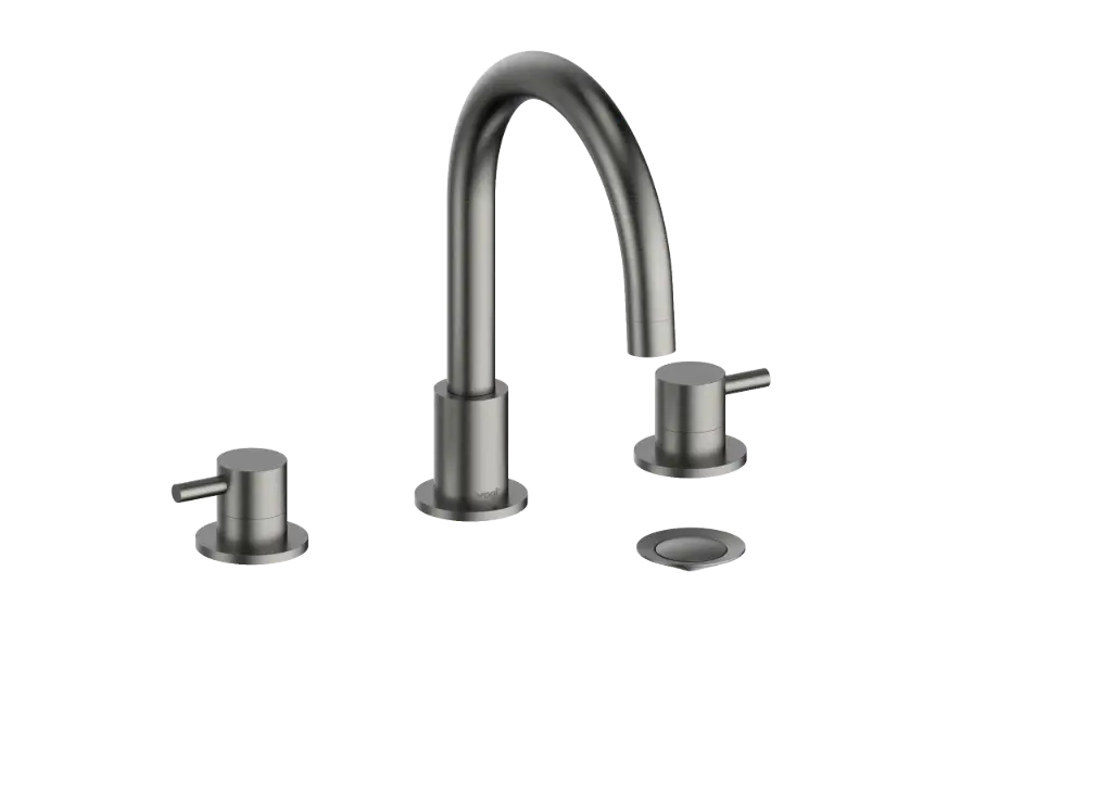 Worgl Widespread Bathroom Faucet With Pop-Up