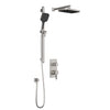 Kalia SquareOne™ TD2 PLUS (Valve Not Included) : AQUATONIK™ T/P with Diverter Shower System with Wallarm