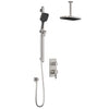 Kalia SquareOne™ TD2 PLUS (Valve Not Included) : AQUATONIK™ T/P with Diverter Shower System with Vertical Ceiling Arm