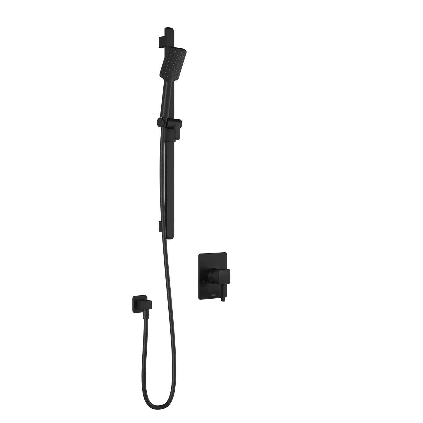 Kalia SquareOne™ PB1 : Pressure Balance Shower System with ½ NPT Connection Type