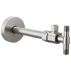 Brizo Angled Supply Stop Valve with Lever Handle - Brilliance® Luxe Nickel®