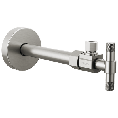 Brizo Angled Supply Stop Valve with Lever Handle - Brilliance® Luxe Nickel®