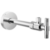 Brizo Angled Supply Stop Valve with Lever Handle - Polished Chrome