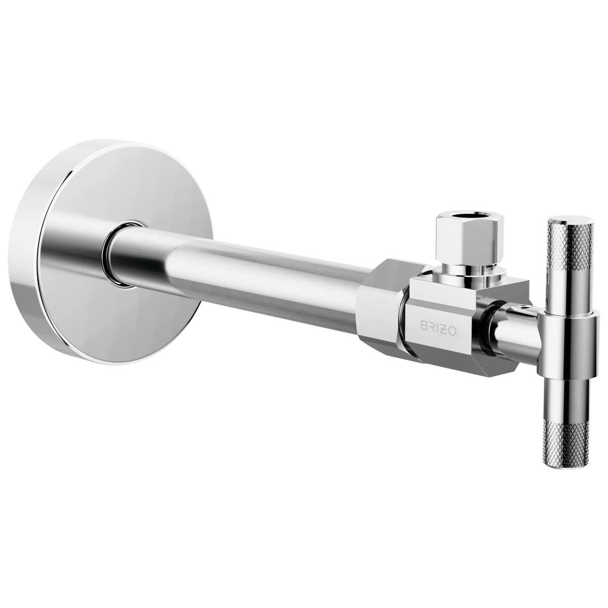 Brizo Angled Supply Stop Valve with Lever Handle - Polished Chrome