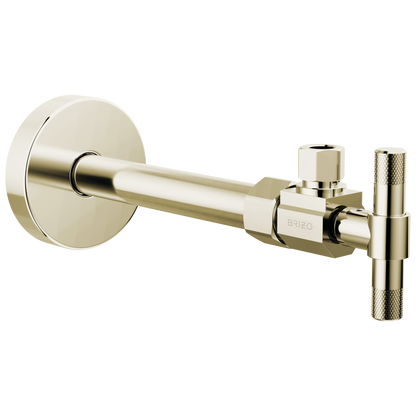 Brizo Angled Supply Stop Valve with Lever Handle - Brilliance® Polished Nickel