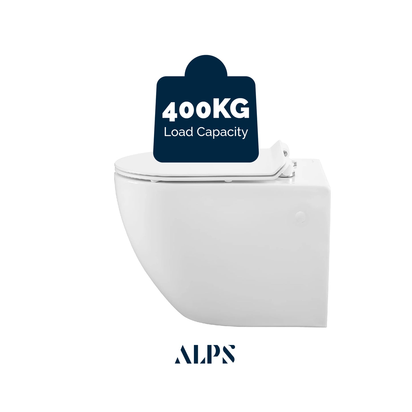 Alps Wall Hung Toilet KW-99046 - Complete Set With Geberit Carrier - Golzar Home