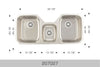 Bosco Builder Series Undermount Sink 47 x 21