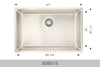 Bosco Builder Series Kitchen Sinks 27 x 17.5