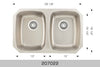 Bosco Builder Series Undermount Sink 29 x 18.5