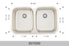 Bosco Builder Series Undermount Sink 38 x 20.5