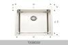 Bosco Drop In Radius Corner Flush Mount T208032 Plus