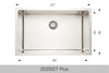 Bosco Laundry Sink 27" x 18" 202227