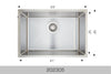 Bosco 202305 Stainless Steel Undermount Sink