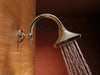 Essential Shower Series 10" Classic Wall Mount Shower Arm And Flange lifestyle