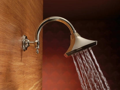 Essential Shower Series 10" Classic Wall Mount Shower Arm And Flange lifestyle