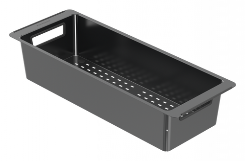 Zomodo Stainless Steel Colander - Black Pearl