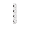 Crown Floor Mount Tub Filler