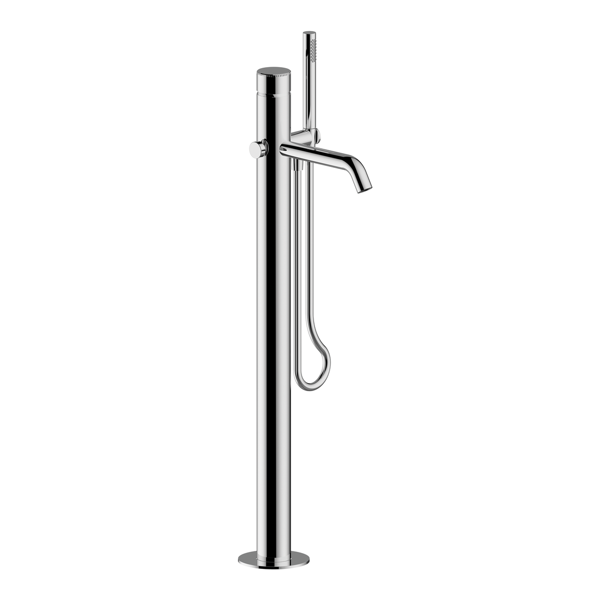 Crown Floor Mount Tub Filler