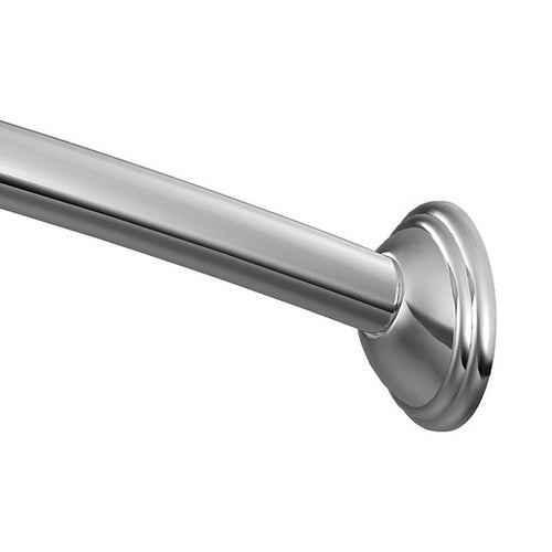 Moen Curved Shower Rods Chrome 5' Curved Shower Rod