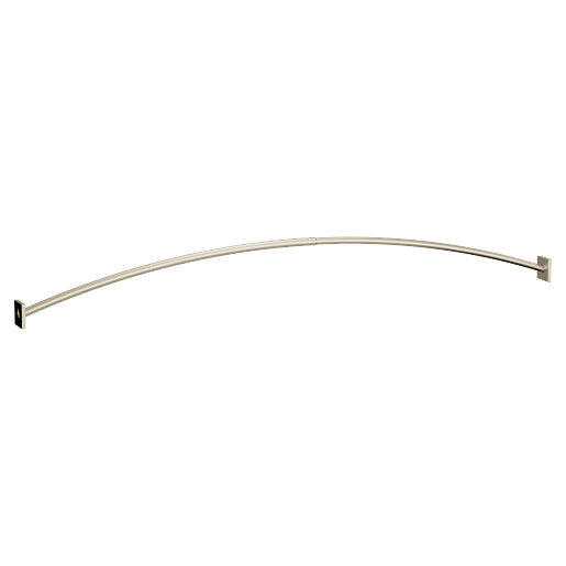 Moen Triva Chrome adjustable curved shower rod