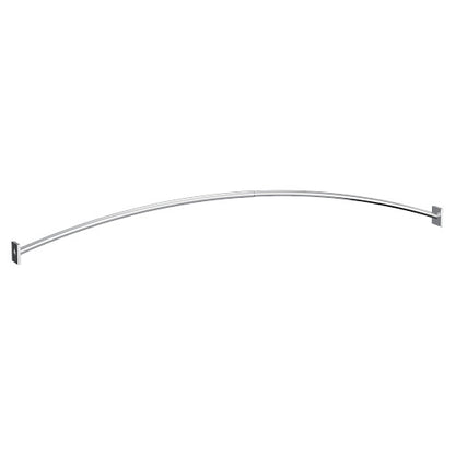 Moen Triva Chrome adjustable curved shower rod