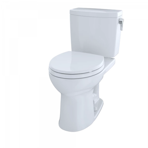 Toto Drake® II Two-Piece Toilet, Round Bowl, 1.0 GPF