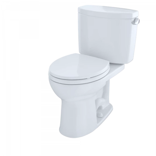 Toto Drake® II Two-Piece Toilet, Round Bowl, 1.28 GPF