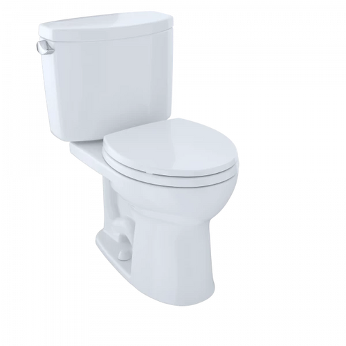 Toto Drake® II Two-Piece Toilet, Round Bowl, 1.28 GPF