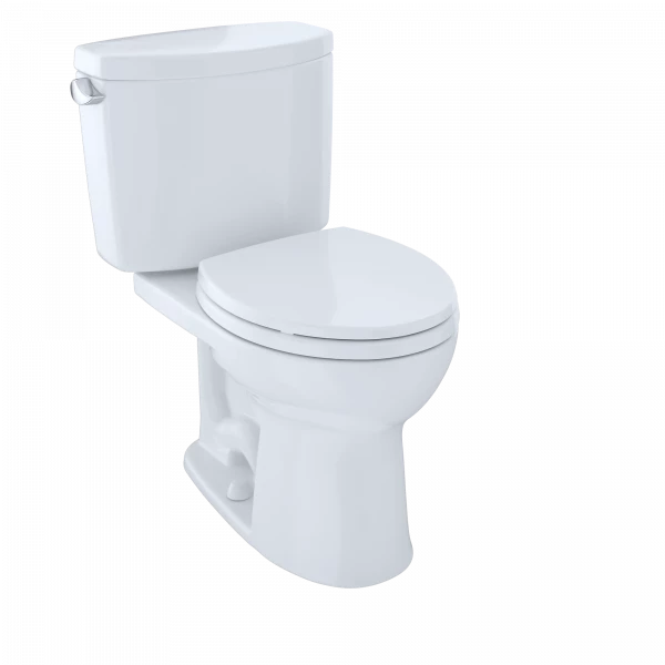 Toto Drake® II Two-Piece Toilet, Round Bowl, 1.28 GPF