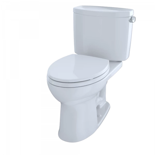 Toto Drake® II Two-Piece Toilet, 1.28 GPF, Elongated Bowl