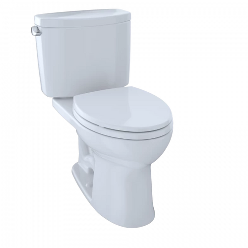 Toto Drake® II Two-Piece Toilet, 1.28 GPF, Elongated Bowl