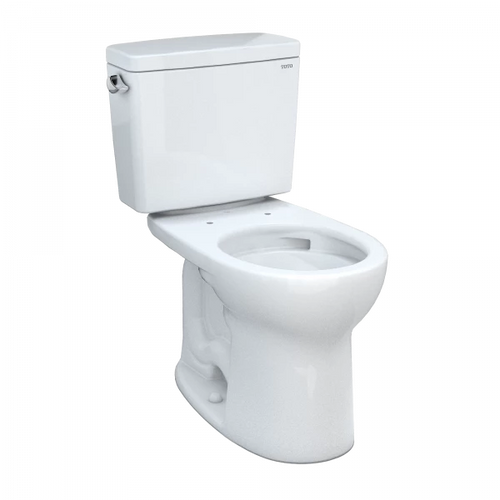 Toto Drake® Two-piece Toilet, 1.6 GPF, Round Bowl - Universal Height Less Seat
