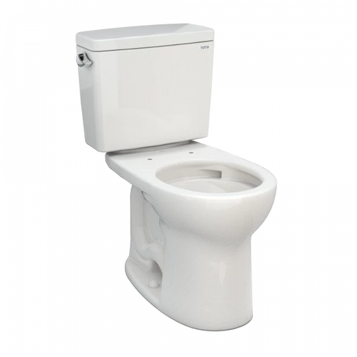 Toto Drake® Two-piece Toilet, 1.6 GPF, Round Bowl - Universal Height Less Seat