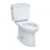 Toto Drake® Two-piece Toilet, 1.6 GPF, Elongated Bowl Standard Height Less Seat
