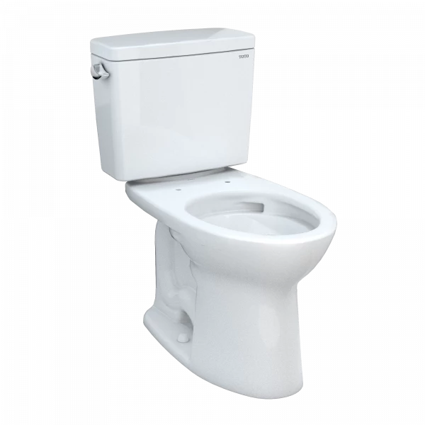 Toto Drake® Two-piece Toilet, 1.6 GPF, Elongated Bowl Standard Height Less Seat