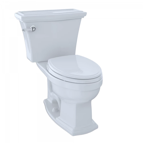 Toto Eco Clayton® Two-Piece Toilet, 1.28 GPF, Elongated Bowl Less Seat