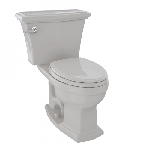 Toto Eco Clayton® Two-Piece Toilet, 1.28 GPF, Elongated Bowl Less Seat