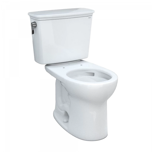 Toto Drake® Transitional Two-piece Toilet, 1.28 GPF, Round Bowl - Universal Height
