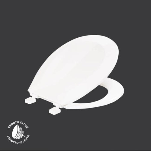 Contrac Slow Close Round Front Plastic Seat