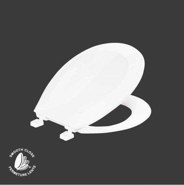Contrac Slow Close Round Front Plastic Seat