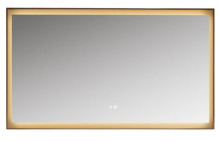 Godi Solis | With Anti-fog Framed LED Bathroom Mirror