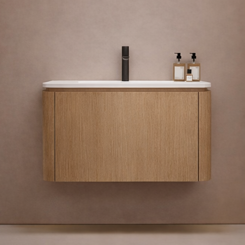 Auriel Single Sink Vanity With Single Drawer by Godi
