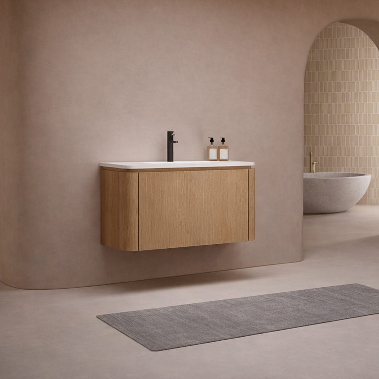 Auriel Single Sink Vanity With Single Drawer by Godi