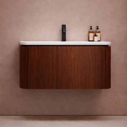 Auriel Single Sink Vanity With Single Drawer by Godi